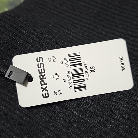 Express‎ Black Skirt Size XS NWT - Picture 3 of 5